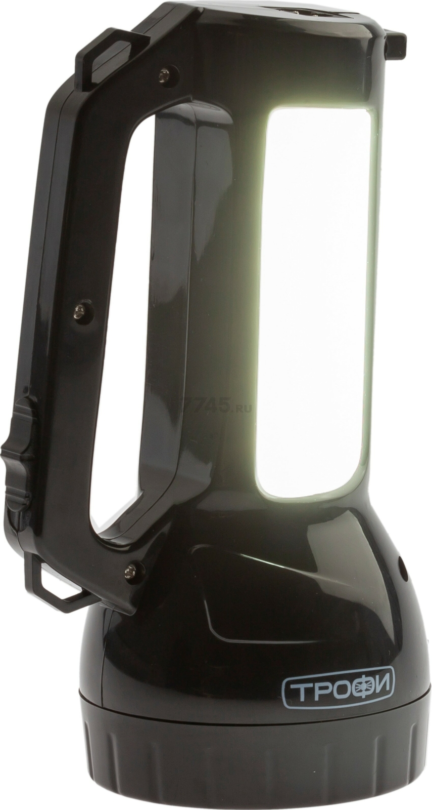 Фонарь светодиодный аккумуляторный ТРОФИ PA-504 черный - Фото 9